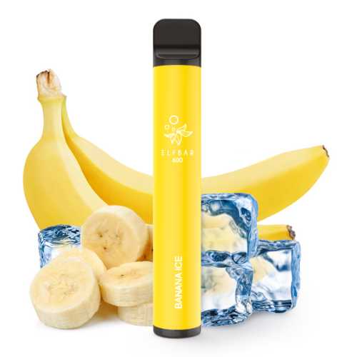 Elf Bar 600 Banana Ice Einweg-E-Zigarette mit 2% Nikotin oder nikotinfrei – Vapestick jetzt bei semyshop.de online bestellen!